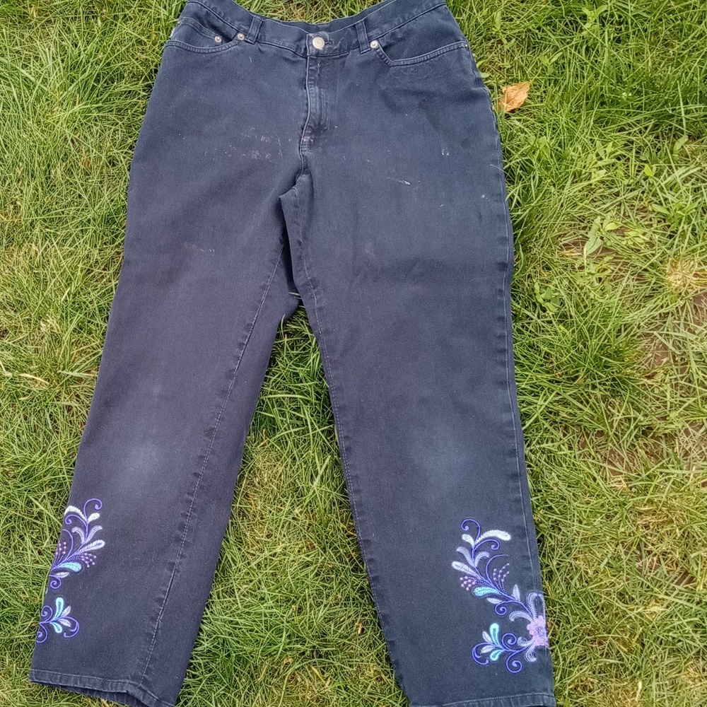Ralph Lauren Jeans with handmade embroidery